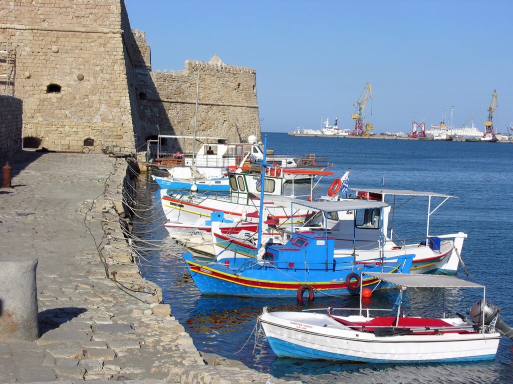 boat, fishing boat, greece